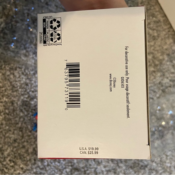 Disney Lilo and Stitch Stitch Hallmark Christmas Ornament 2022 20th anniversary - Picture 3 of 9